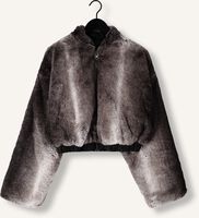 Graue EST'SEVEN Fake-Fur-Jack KINSKI WILD JACKET Graue EST'SEVEN Fake-Fur-Jack KINSKI WILD JACKET - medium
