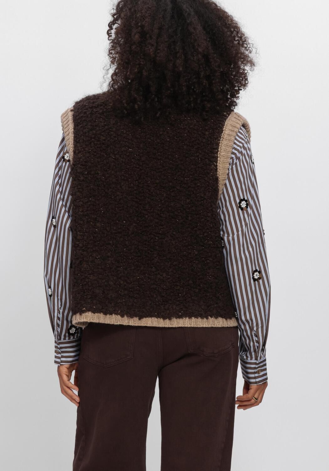 Braune NUKUS Gilet LANA GILET - large