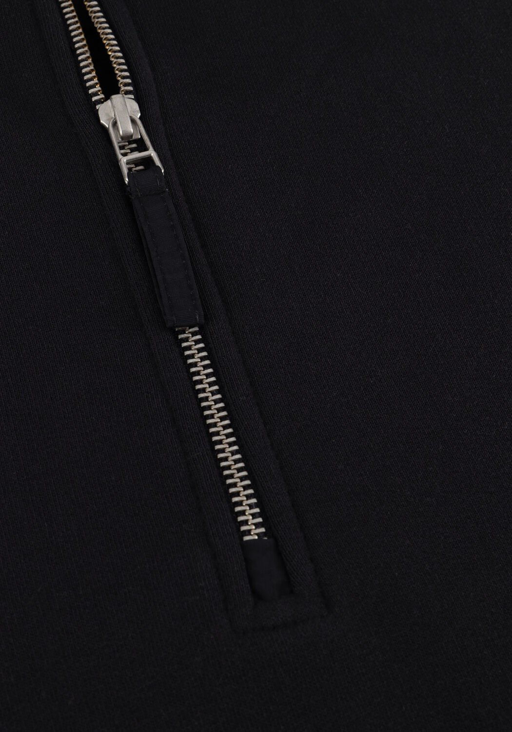 Blaue WOODBIRD Sweatshirt WBTOM ZIP POLO - large