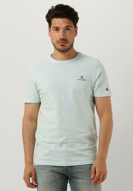 Blaue CAST IRON T-shirt SHORT SLEEVE R-NECK SLUB JERSEY - large