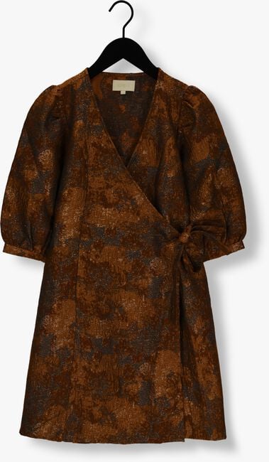 Bronzefarbene NOTRE-V Minikleid NV CELA DRESS - large