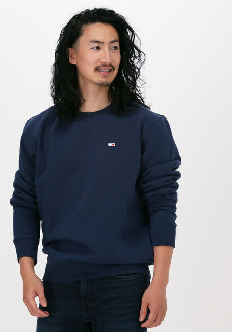 Dunkelblau TOMMY JEANS Sweatshirt TJM REGULAR FLEECE C NECK - large