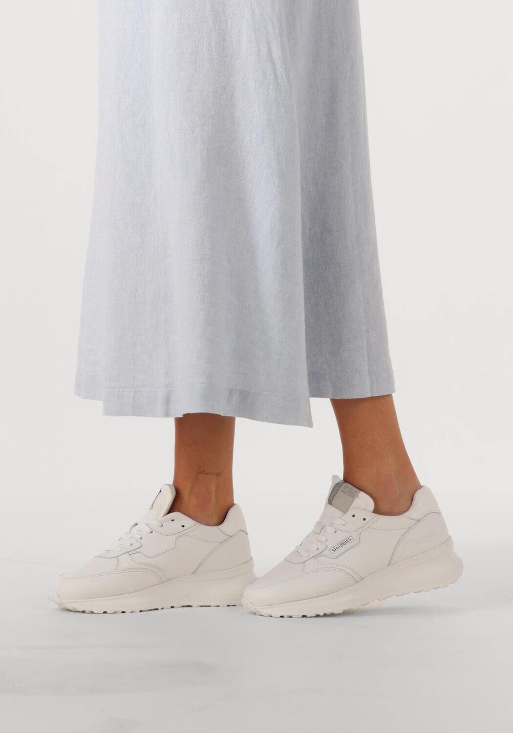 Wei&szlig;e SHABBIES Sneaker Low VEDA AVA - large