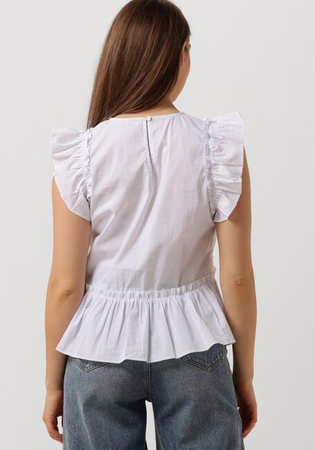Weiße CO'COUTURE Top ELLIE FRILL TOP - large