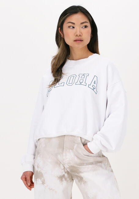 Weiße 10DAYS Sweatshirt SWEATER ALOHA - large