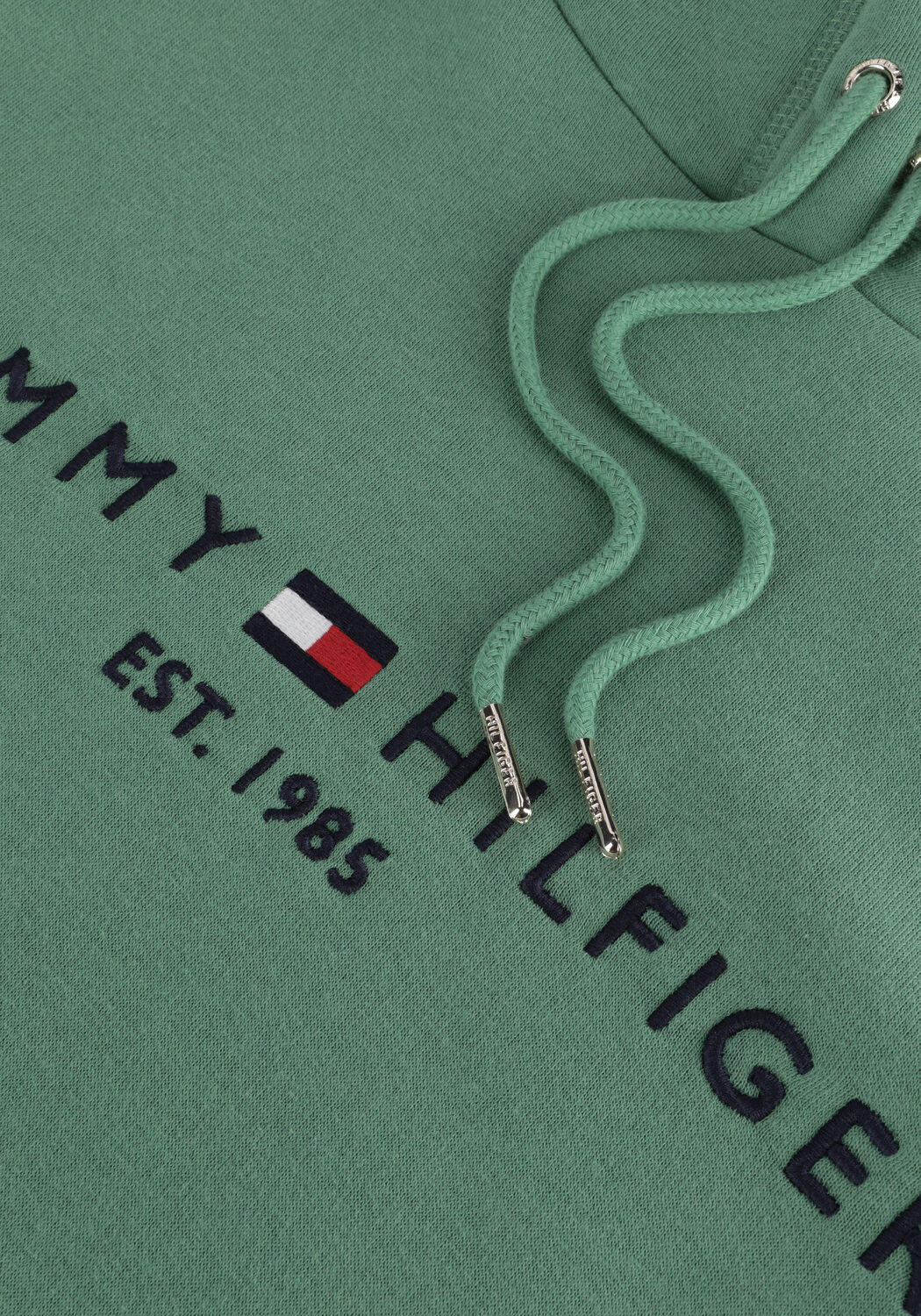 Gr&uuml;ne TOMMY HILFIGER Sweatshirt REGULAR HILFIGER HOODIE - large