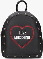Schwarze LOVE MOSCHINO Rucksack LOVE HEART 4369 - medium