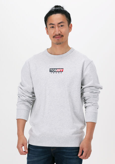 Hellgrau TOMMY JEANS Sweatshirt TJM ENTRY GRAPHIC CREW - large