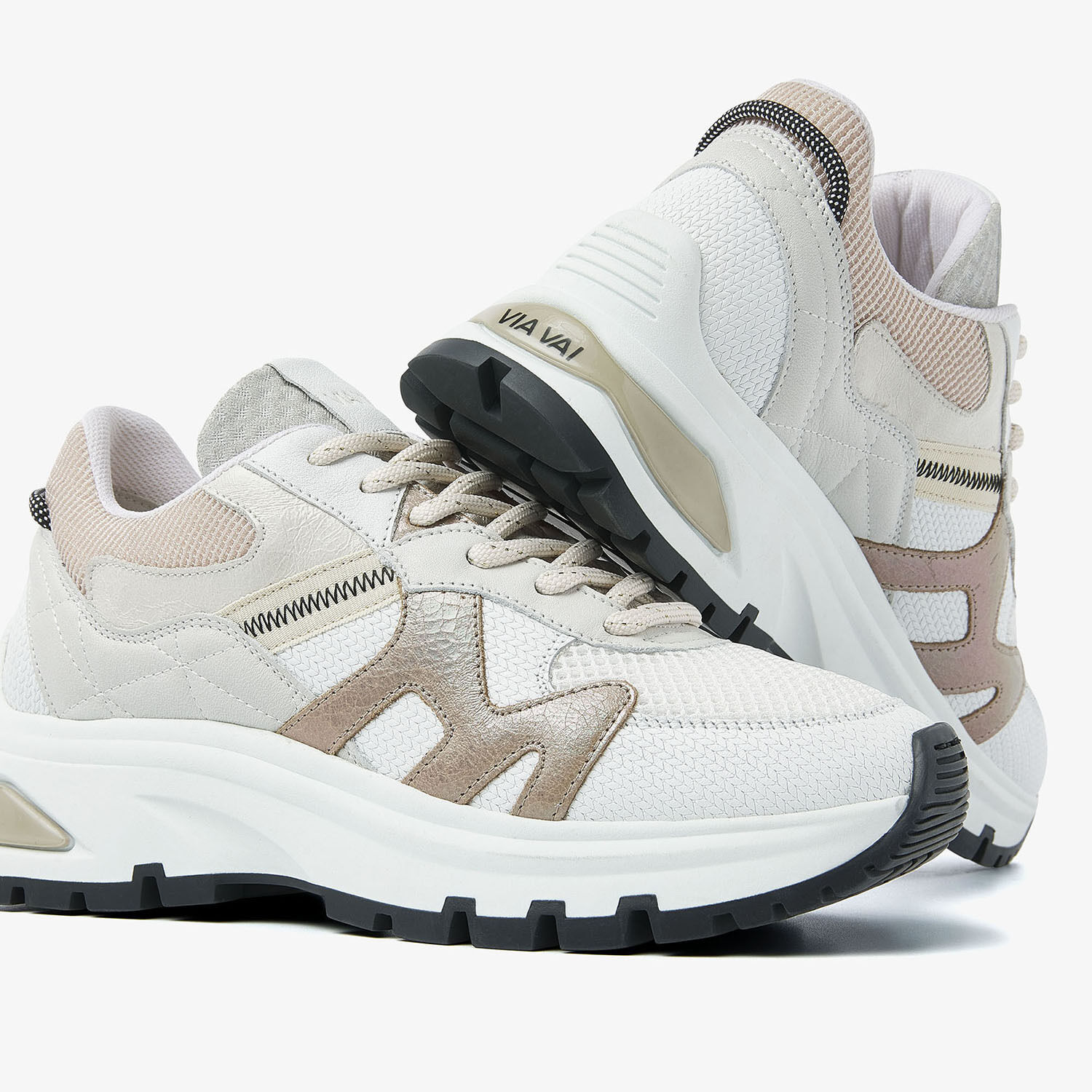 Wei&szlig;e VIA VAI Sneaker Low LIZ FINLEY - large