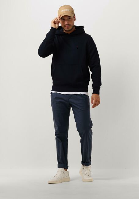 Dunkelblau TOMMY HILFIGER Pullover FLAG LOGO HOODY - large