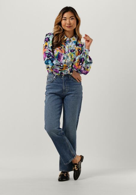 Blaue Y.A.S. Blusen YASANNINA LS SHIRT - large