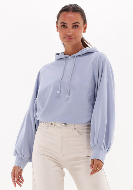 Hellblau MSCH COPENHAGEN Sweatshirt MANILA HOOD SWEATSHIRT - large