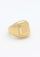 Goldfarbig NOTRE-V Ring OMSS23-035 1 - medium