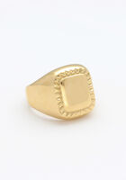 Goldfarbene NOTRE-V Ring OMSS23-035 1 - medium