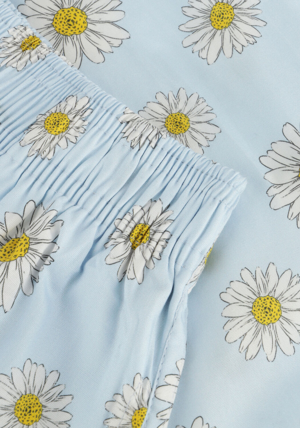 Blaue POCKIES Boxershorts BLUE FLOWERS - large