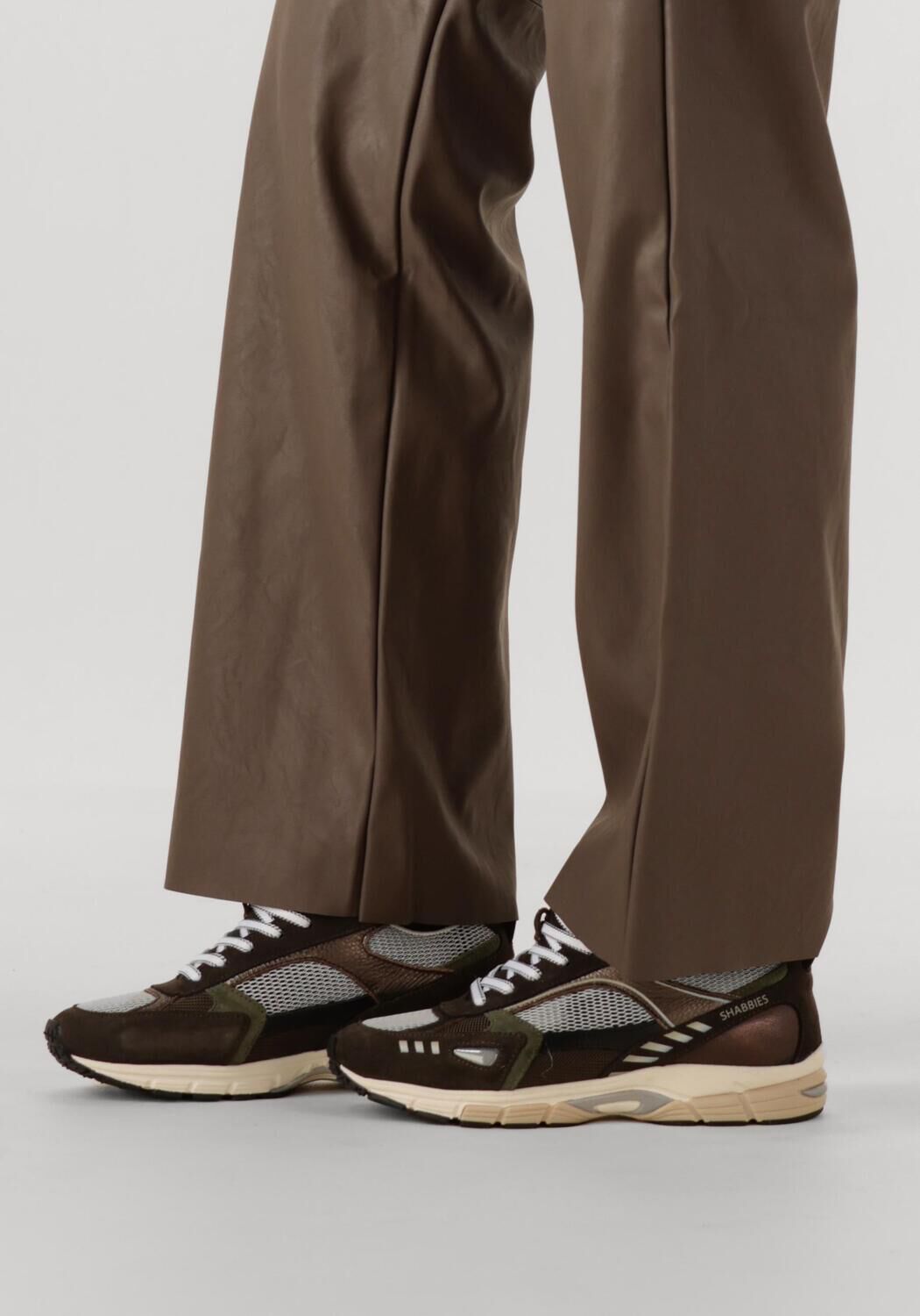 Braune SHABBIES Sneaker Low ABBEY MASHA - large