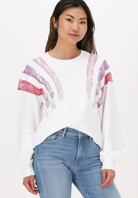 Wei&szlig;e LEON & HARPER Sweatshirt SORTIE JC55 STAR - large