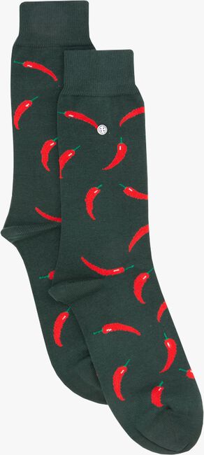 Grüne ALFREDO GONZALES Socken RED PEPPERS - large