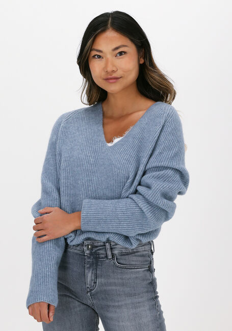 Hellblau DRYKORN Pullover LINNIE - large