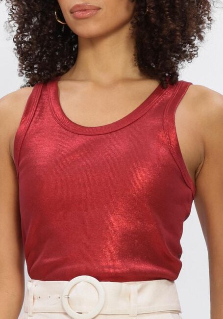 Rote SUMMUM Top RIB TANKTOP COTTON RIB - large