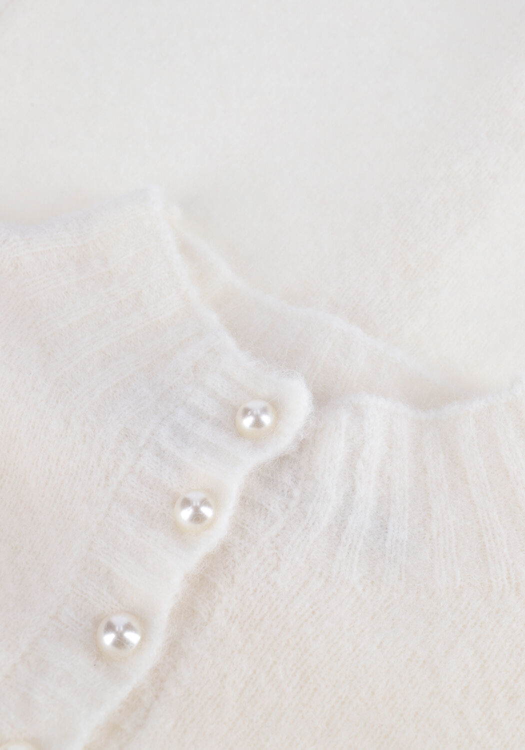 Ecru GESTUZ Strickjacke AGNES GZ CARDIGAN - large
