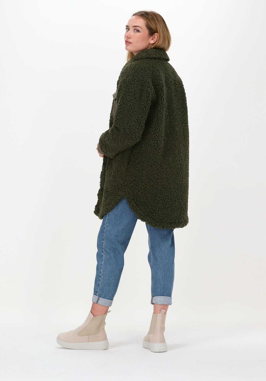 Gr&uuml;ne JUST FEMALE Jack COSMO SHIRT JACKET