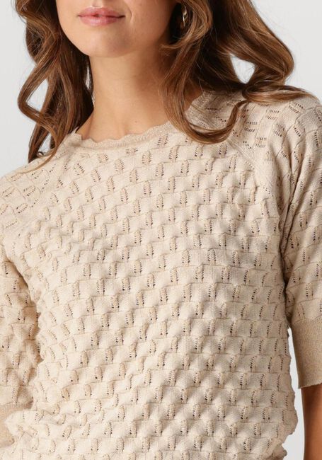 Sand OBJECT Top OBJSOLEJMA RE 2/4 PULLOVER - large