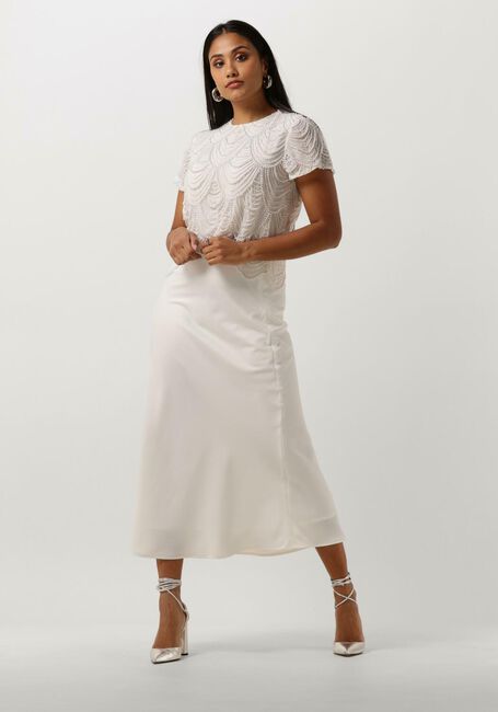 Weiße Y.A.S. Brautmode YASLINA HW LONG SKIRT - CELEB - large
