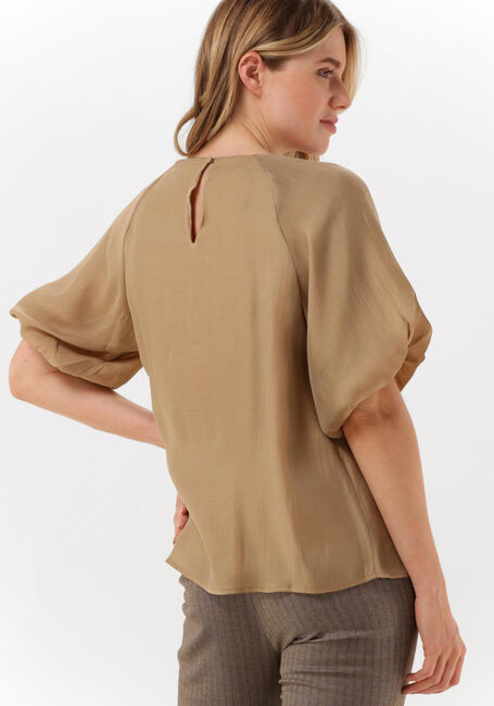 Camelfarbene BRUUNS BAZAAR Top ZARIA DONA BLOUSE - large