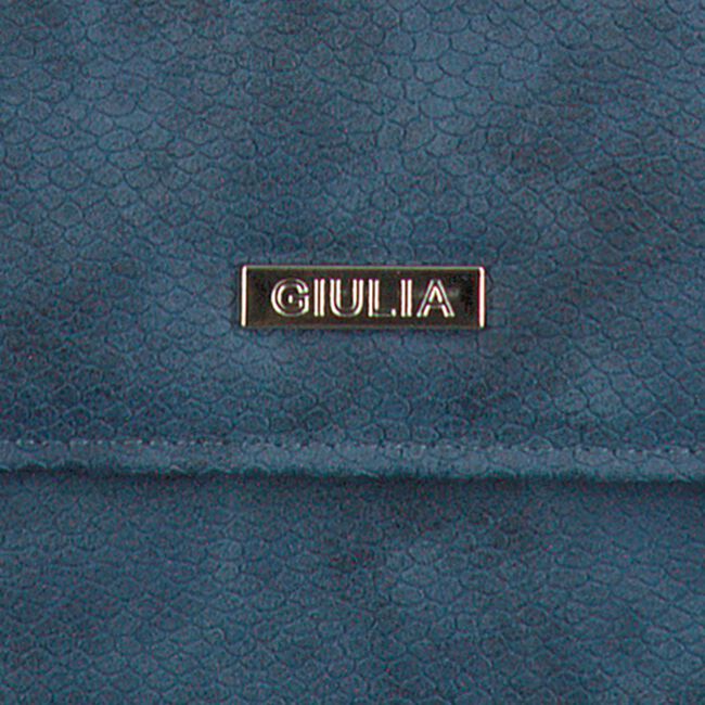Blaue GIULIA Clutch G.HANDBAG - large