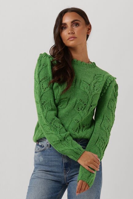 Grüne Y.A.S. Pullover YASFOREST LS KNIT PULLOVER S. - large