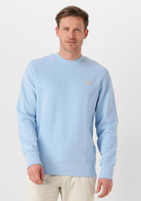 Hellblau CALVIN KLEIN Pullover CALVIN KLEIN LABEL CREW NECK - large