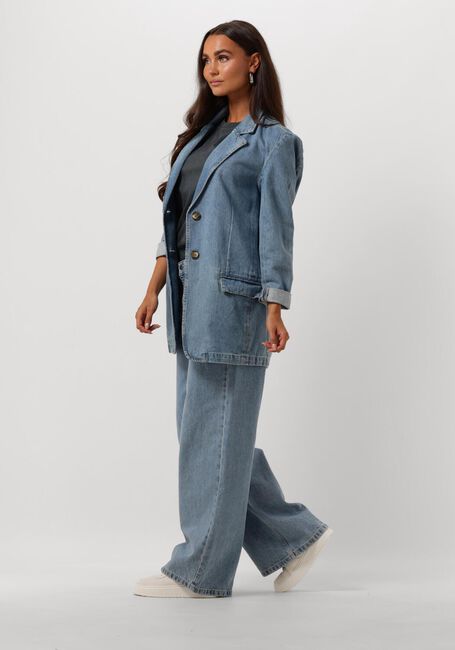 Blaue MY ESSENTIAL WARDROBE Weite Hose JAYDAMW 165 HIGH WIDE - large