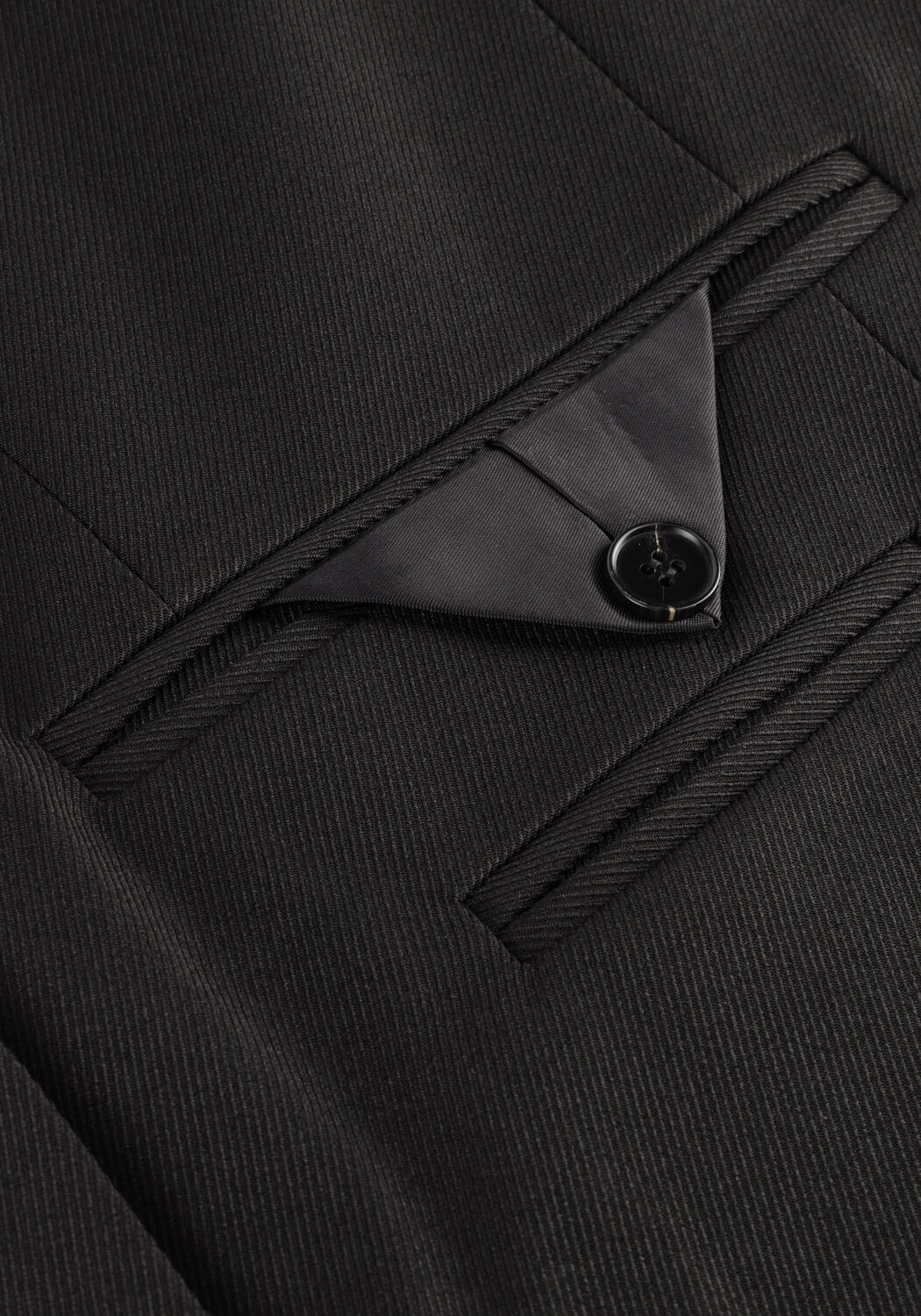 Schwarze HAUTE L'AMITI&Eacute; Blazer PREMIERE OVERSIZE TRIANGLE BLAZER - large