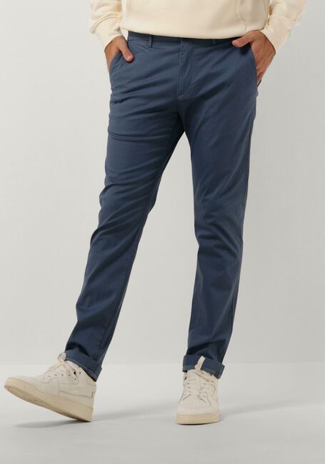 Blaue TOMMY HILFIGER Chino CHINO BLEECKER PRINTED STRUCTURE - large