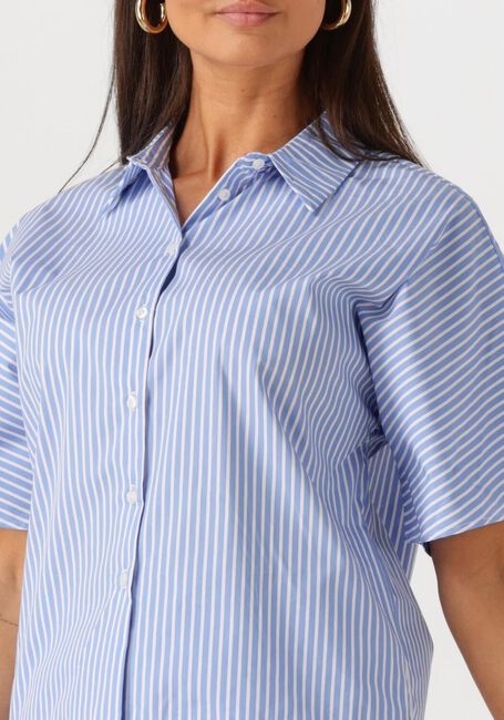 Hellblau OBJECT Blusen OBJTUTTA 2/4 LO SHIRT DIV - large