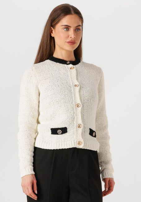 Weiße TWINSET MILANO Strickjacke 251TP3442 - large
