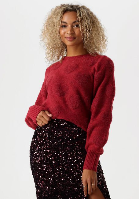 Rote FABIENNE CHAPOT Pullover BIBIAN HEART PULLOVER - large