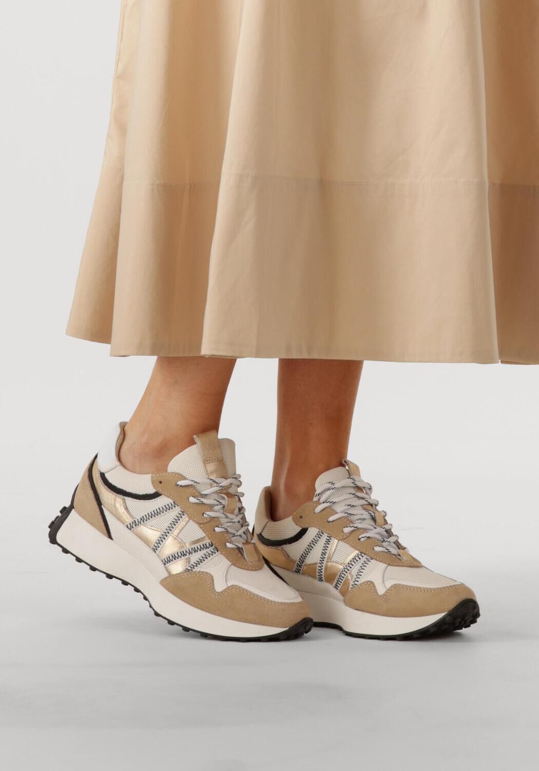 Beige NOTRE-V Sneaker Low KRONOS-11 - large