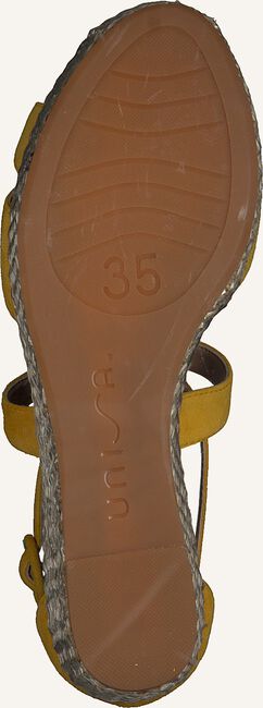 Gelbe UNISA Flache Sandalen KACY Gelbe UNISA Flache Sandalen KACY - large