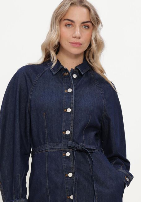 Dunkelblau MSCH COPENHAGEN Minikleid MSCHSANA LIS DENIM SHIRT DRESS - large