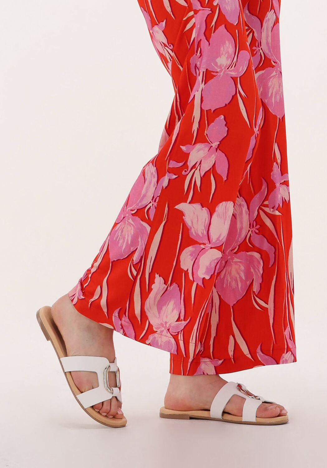 Wei&szlig;e NOTRE-V Pantolette 612G - large