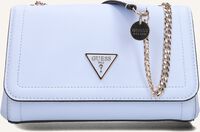 Blaue GUESS Umhängetasche NOELLE CONVERTIBLE XBODY FLAP - medium