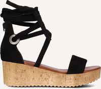 Schwarze OMODA Sandaletten mit Absatz 722007 Schwarze OMODA Sandaletten mit Absatz 722007 - medium