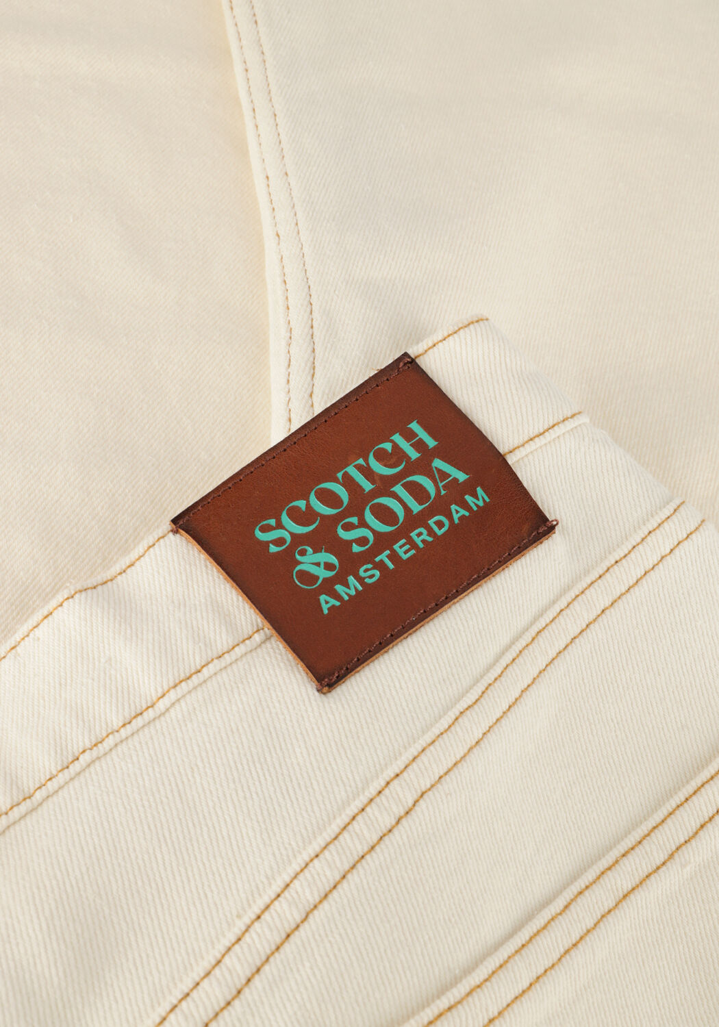 Wei&szlig;e SCOTCH & SODA Straight leg jeans THE DROP REGULAR TAPER JEANS - large