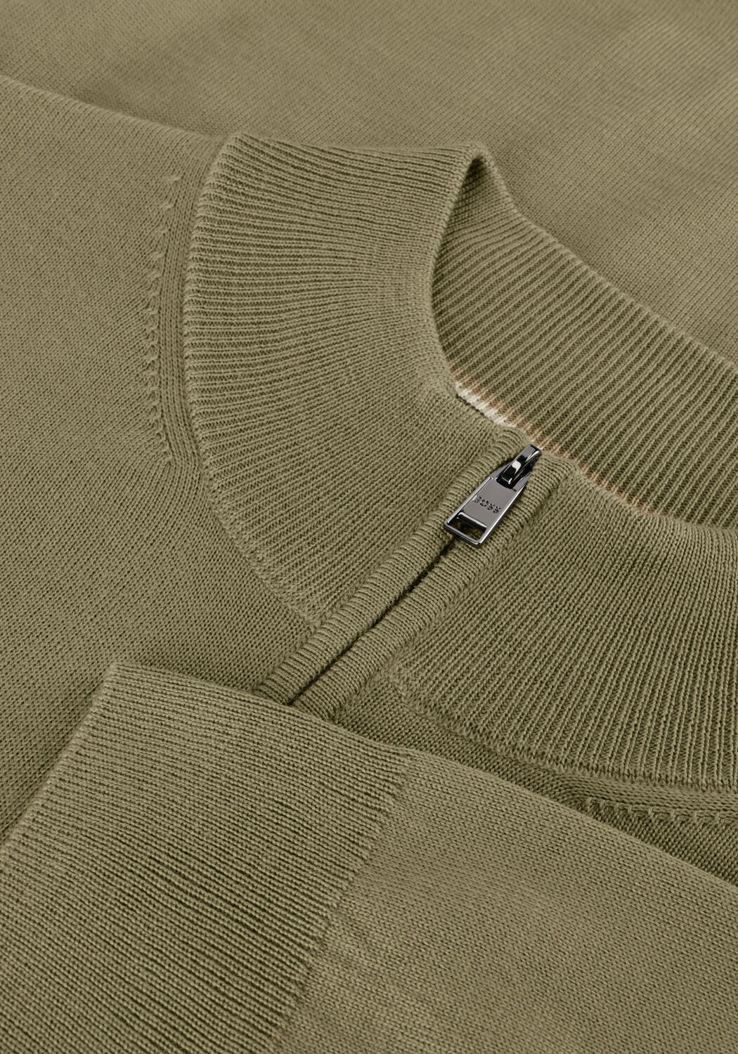 Olive BOSS BLACK Pullover EBENJI - large