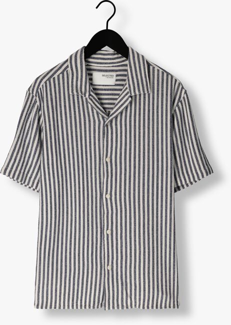 Dunkelblau SELECTED HOMME Casual-Oberhemd SLHRELAX-SAL SHIRT RESORT - large