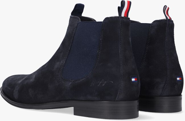 Blaue TOMMY HILFIGER Chelsea Boots CASUAL SUEDE - large