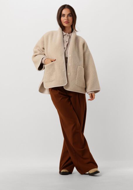 Sand KNIT-TED Teddy-Jacke JOKO - large