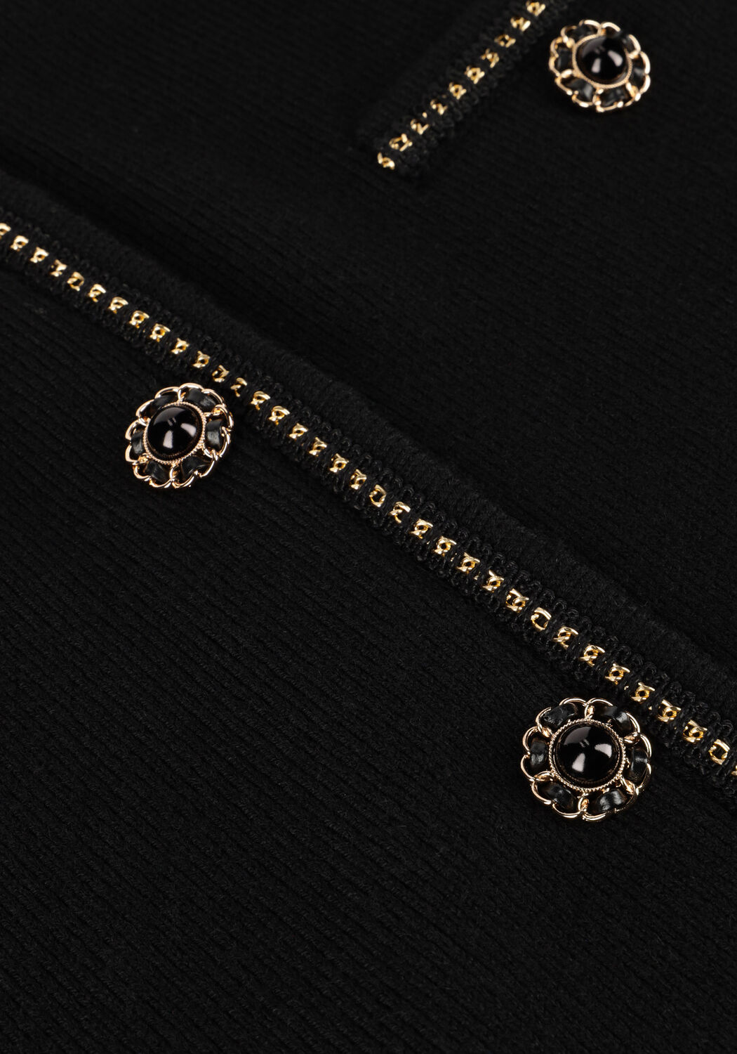 Schwarze SUNCOO Minirock FANILA - large